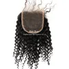 곱슬 레이스 폐쇄 말라 이니아 페루 인도 브레 데 넨 쿠플 루렐 1 조각 Cheveux Extension Livraison Gratuit Teindre 가능