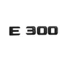 Czarna liczba liter Emblemat samochodowy Naklejka na Mercedes Benz E Class E300