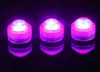 10pcs/Lot SUPER Bright 3CM Mini Under Vase Floral Light 3LED Submersible Wedding Tower Vase Tea Light With Remote