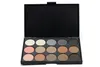 15 kleuren Naakt Gerookte Oogschaduw Shimmer 3D Oogschaduw Makeup Palette Set Foundation Makeup tools met gratis schip + gratis geschenk