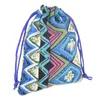 JLB шнурок ювелирные изделия сумки мешок Рождество свадьба Египет и Индия таинственный стиль красочные хлопок подарок пакет мешок 9.5x11.5 см