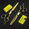 328 55039039 16 cm marque Jason ciseaux de coiffure de qualité supérieure 440C barbiers professionnels ciseaux de coupe ciseaux amincissants H2023651