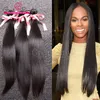 Breakremy® 9a Малайзийские девственницы Weave Weft Natural Color Отбеливаемые наращивания человеческих волос Необработанные прямые волосы 3 шт. / Лот