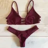 Nowy Lato 2016 Bikini Sexy Swimsuit Kobiety Bandaż Swimwear Trójkąt Bikini Set Lady Kostium kąpielowe Beachwear