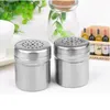 Gratis frakt Mode Hem Kök Tillbehör Multifunktionell Rostfritt Stål Spice Jar Container Krävs Kan lagringsflaska