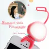 Super mignon Alien Taki 2 en 1 Selfie Phone fill-Light MARTUBE Bluetooth Selfie LED Lampe Télécommande Retardateur Pour Smartphone Selfie Photo