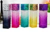 Hurtownie Hot 50ml Water Cube Kolorowe Spray Perfumy Butelki Puste Szkło Spray Butelka 6 kolorów
