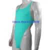 Gros-Mens String Body Stretchy High Cut Deep V-cou Jersey Spandex