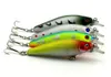 Hengjia Fishing Lues Minnow 8.5cm 10.3g 6＃フックハードベイトダイビング奥行き4カラー2フック200ピースPesca Carp Fishing Tackle