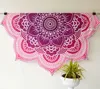 Beach Blanket indiano Lotus rotonda Tapestry Yoga Mat Dorm Hippy Boho Beach Pad 3 colori di trasporto