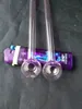 Pot de combustion droit rose 15cm - pipe à fumer narguilé en verre gongs en verre - plates-formes pétrolières bongs en verre pipe à fumer narguilé en verre - vap- vaporisateur