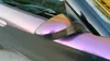 Vinyle pailleté brillant violet métallisé à bronze - Film d'enveloppe de voiture avec feuille de revêtement caméléon sans bulles d'air taille 1,52x20 m/rouleau