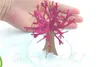Iwish 2017 Visual Artificial Japanese Magic Sakura Paper Trees Magical Christmas Ground Tree Desktop Cherry Blossom Leksaker för barn 50st