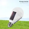 E27 12W lampada solare ricaricabile 85-265V luce a risparmio energetico LED lampada intelligente ricaricabile lampadina di emergenza da campeggio solare