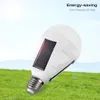 E27 12W lampada solare ricaricabile 85-265V luce a risparmio energetico LED lampada intelligente ricaricabile lampadina di emergenza da campeggio solare