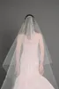 Veils Hot Saling High Quality 2T Cut Edge With Comb White Wedding Veil Cathedral Bridal Veils handmade Three Meters Long