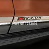 ABS Chrome Drzwi Ciała Ciała Ciała Pokrywa Wykończenia Dla Nissan X-Trail X Trial XTrail Rogue T35 2014 2015 Akcesoria do stylizacji samochodów 4 sztuk
