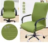 free shipping office Computer chair cover side zipper design arm recouvre chaise stretch rotating lift chair cover Large size