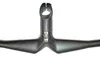 Black Knight Carbon MTB مقود دراجة مقود متكامل و STEM 580 600 620 640 660 680 720mm 90 100 110 120mm Matte351T