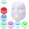 LED Facial Mask 7 Colors PDT Photon Face Skin Rejuvenation Wrinkle Removal Electric Anti-Aging Mask Therapy SPA Beauty Machine