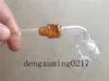 Nouveau crâne fumer Pipe brûleur à mazout tuyaux en verre 15 cm longueur poignée tuyaux courbés Mini belle pipe pas cher fumer pipe