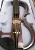 バイオリン4/4高品質電気バイオリン手作りViolinoの楽器Violin Brazil木の弓