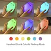 Colorful Cat Silicone LED Night Light Rechargeable Touch Sensor light 2 Modes Children Cute Night Lamp Bedroom Light remote control