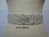 Real Po Luxury Crystal Bridal Sash Belts Taille