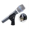 Real Condenser Beta87a Najwyższa jakość BETA 87A Handheld Mic Supercardioid Condenser Mikrofon wokalny z niesamowitym dźwiękiem 4151142