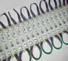 1000pcs X Epoxy waterproof LED module lamp back lighting for sign 3*SMD5050RGB 0.72W 45lm IP66 75mm*12mm RGB color changeable