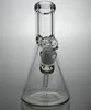 Base de vaso Bong Glass Bong Bong 9 mm Bong 10 '' Pipada de agua de agua Pipe de agua fría Vipa de servicio pesado Bong