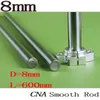 도매 - 2pcs / lot 핫 8mm L600mm 선형 샤프트 OD 8mm x 600mm 실린더 라이너 레일 선형 샤프트 광학 CNC 부품