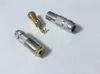 10 Stück neue Kupfer 3,5 mm Buchse Stereo Audio Kabelstecker DIY