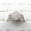 Mode Roze Kristallen Ringen Dames Sieraden Rozenkwarts Ringen 50 stks Groothandel