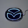 Car Styling Special modified white/Red/Blue 5D Rear Badge Emblem Logo Light Sticker Lamp For Mazda 6 mazda2 mazda3 mazda8 mazda cx7