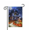 3045 cm Halloween-Gartenflaggen, Kürbis-Geister-Party, Heimdekoration, Outdoor-Hänge-Polyester-Gartenflaggen, Halloween-Dekorationen WX9033497445