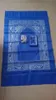 100 pçs / lote Atacado Best Selling Traveler Islamic Tapete Pocket Pocket Tapete com bússola para as orações de povos muçulmanos