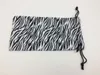 Pochette à lunettes léopard, 50 pièces, sac en Microfibre pour lunettes de soleil zèbre, étui à lunettes imprimé Animal 9043259