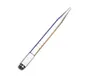 DHL 100Pcs Silver Brand Alloy Professional Permanent Makeup Manual Pen 3D Eyebrow Embroidery Handmade Tattoo MicroBlading Pen