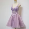 robes de rentrée violette légère