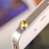 2000pcs/lot Luxury Phone Accessories Small Diamond Rhinestone 3.5mm Dust Plug Earphone Plug For Smartphone android phone Wholesales