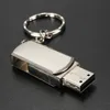 Memoria flash drive USB 2.0 in metallo oro argento da 64 GB 128 GB 256 GB per smartphone Android ISO Tablet PenDrive U Disk