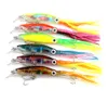 Hengjia 60 stks mouwen-vis vissen tackle 14cm 40 g octopus squid lokken hard plastic vissen lokken tolling bionic isca kunstmatige minnow aas