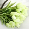 PU finti tulipani di seta artificiale Flores Artificiales Bouquets Fiori artificiali per feste per la decorazione domestica di nozze