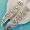 2022 Luxury Bridal Dress Belt Crystal Wedding Dress Sash Rhinestones Beaded Sashes Satin Tulle Handmade Real Picture In Stock