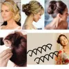 Spiral Spin Screw Pin Fermaglio per capelli Forcina Twist Barrette Accessori per capelli neri Strumenti realizzati con piastre B Magic Hair SCROO Bridal Styling 1000 pezzi