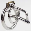 2016 new Lock cage Male chastity with catheter birdlock male cages bound chastity device cage lock penis bondage Best quality