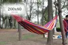 Tanlook Ultralight Camping Hammock Compact 2 Person Cotton Hammocks Multifunctional Hammocks with Hanging Rope Outdoor Leisure Swing Bed