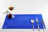 Jankng 4 st / parti pvc lyx isolering värme placemats köksbord pvc matbord matta skivor pads skål kudde familjen servis