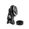 Lente Fish Eye mobile da 235 gradi Super Fish Eye per smartphone con lente di ingrandimento a clip circolare